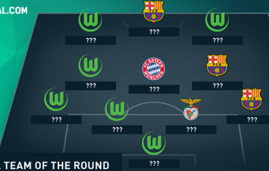 ĐHTB lượt đi tứ kết C1: Bất ngờ lớn tới từ VfL Wolfsburg