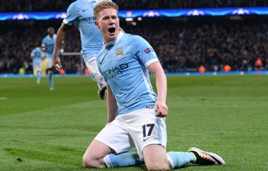 De Bruyne tỏa sáng, Man City hạ đẹp PSG