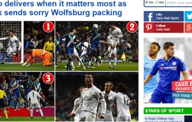 Truyền thông quốc tế ngả mũ trước Ronaldo