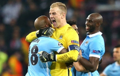 Thầy trò Man City phấn khích tột độ sau chiến thắng lịch sử