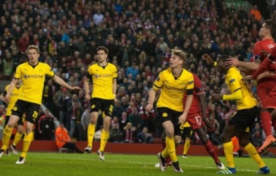 Video bàn thắng: Liverpool 4-3 Dortmund (Tứ kết Europa League)