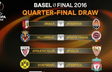Xác định 4 đội lọt vào vòng bán kết Europa League