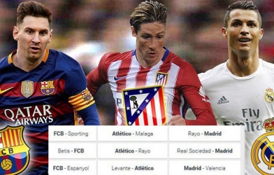Cuộc đua ngai vàng La Liga 2015/16: Lợi thế dành cho ai?