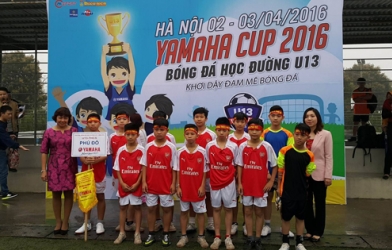 Á quân Giải Bóng đá học đường dừng chân tại vòng loại