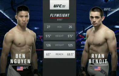 VIDEO: Trận thắng thứ 2 của Ben Nguyễn ở đấu trường UFC