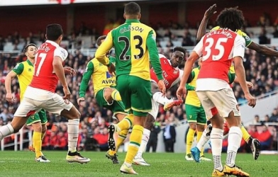 Video bàn thắng: Arsenal 1-0 Norwich (Vòng 36 - Ngoại hạng Anh)