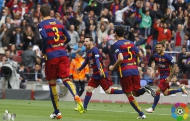 Video bàn thắng: Barcelona 5-0 Espanyol (Vòng 37 La Liga)