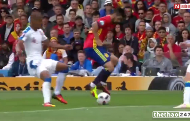 VIDEO: Phút ngẫu hứng của Ibrahimovic và Nolito ở loạt trận đêm qua