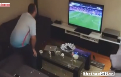 Bị bạn gái trêu khi xem Euro, người đàn ông tức điên đập vỡ tivi, laptop