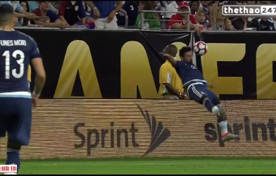 VIDEO: Tình huống chấn thương hy hữu của Lavezzi ở trận gặp Mỹ