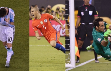 VIDEO: Loạt sút pen cân não Argentina vs Chile (2-4)