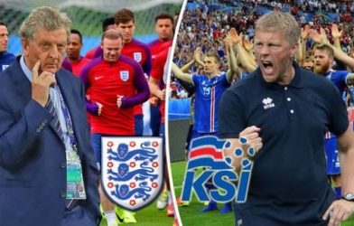 VIDEO: Bất ngờ với giá trị đội hình giữa Anh và Iceland ở Euro 2016