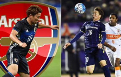 Arsenal sắp chiêu mộ sao trẻ xuất sắc nhất Nhật Bản