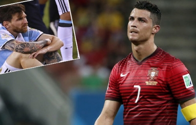 Ronaldo: 'Thật đau lòng khi thấy Messi khóc'
