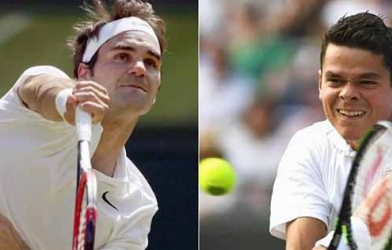 Lịch thi đấu bán kết Wimbledon 2016: Roger Federer chiến Raonic