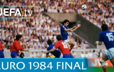 VIDEO: Chức vô địch Euro lần đầu trên sân nhà của tuyển Pháp năm 1984