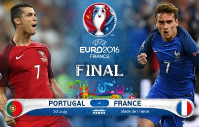 Đội hình ra sân Pháp vs Bồ Đào Nha - chung kết Euro 2016