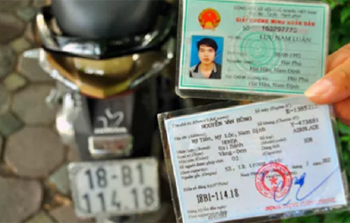 NĐ 46 - Nếu xe máy, môtô không sang tên phạt 400.000 đồng