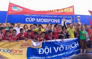 U13 Viettel vô địch giải U13 QG sau màn đấu súng cân não