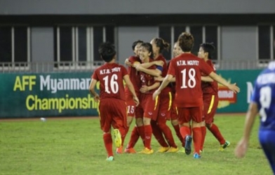 Video bàn thắng: Nữ Việt Nam 2-0 Nữ Thái Lan