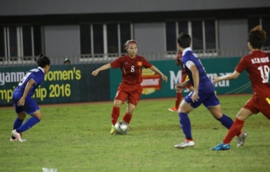 Video bàn thắng: Việt Nam 1-1 Thái Lan (Chung kết bóng đá nữ Đông Nam Á 2016)