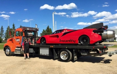 Ferrari Enzo 'handmade' dùng động cơ máy bay đạt vận tốc 650 km/h