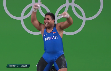 VIDEO: VĐV cử tạ vui nhộn nhất tại Olympic 2016