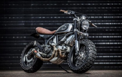 Ducati Scrambler với phiên bản bánh to lốp gai siêu ngầu