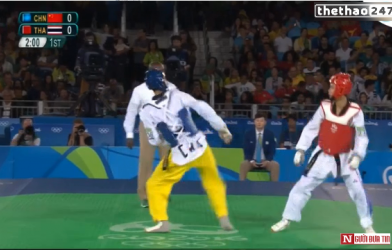VIDEO: Thái Lan vs Trung Quốc (Chung kết Taekwondo 58kg nam)