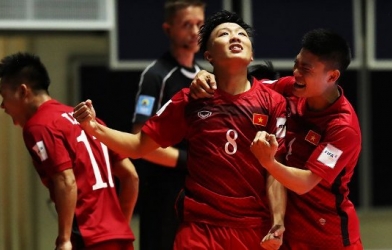 VIDEO: Việt Nam giành chiến thắng lịch sử ở World Cup Futsal 2016