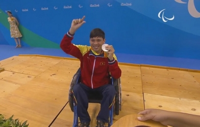 Đoàn TTVN giành cú đúp Huy chương tại Paralympic 2016