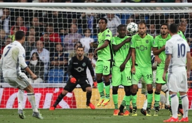 Video bàn thắng: Real Madrid 2-1 Sporting Lisbon (Bảng F - Champions League)
