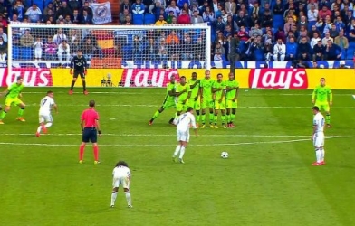 VIDEO: Ronaldo lập kỷ lục sút phạt thành bàn ở Champions League