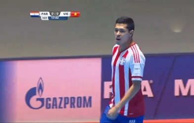 VIDEO: Martinez dễ dàng mở tỷ số cho Paraguay