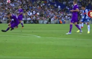 VIDEO: Ramos đã 'đóng kịch' để thoát thẻ đỏ trong trận Espanyol - Real Madrid