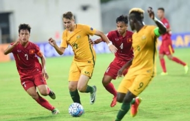 Video bàn thắng: U16 Việt Nam 3-2 U16 Australia (Giải VĐ châu Á 2016)