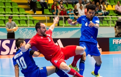 Futsal Thái Lan bị loại sau thất bại siêu kịch tính