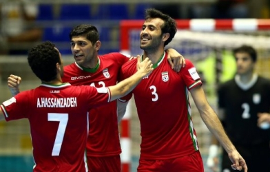 VIDEO: Đánh bại Paraguay, Iran lập chiến tích vào bán kết Futsal World Cup 2016
