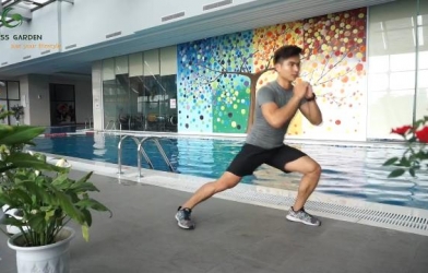 Fitness Garden: Hướng dẫn bài tập 3 động tác giúp chân thon gọn!