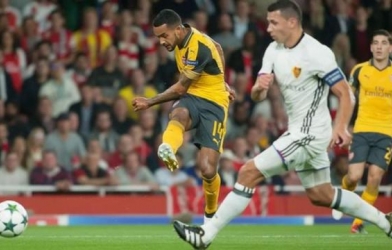 Video bàn thắng: Arsenal 2-0 Basel (Bảng A - Champions League)