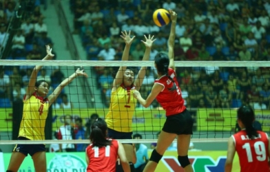 VIDEO: Việt Nam 3-0 Giang Tô (Bóng chuyền VTV Cup 2016)