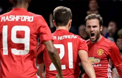 Man Utd đánh bại Man City vào tứ kết cúp Liên đoàn Anh