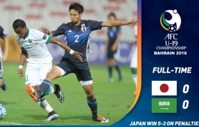 Highlights: U19 Nhật Bản - U19 Saudi Arabia (Chung kết U19 châu Á 2016)