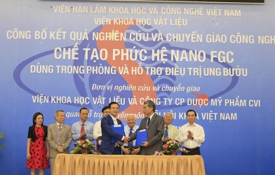 Việt Nam chế tạo thành công phức hệ Nano FGC hỗ trợ điều trị ung bướu