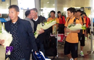 U22 Việt Nam về nước, kết thúc hành trình tại Trung Quốc