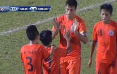 Video bàn thắng: SHB Đà Nẵng 3-0 Sinh Viên Hàn Quốc (BTV Cup 2016)