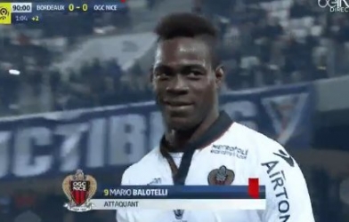 VIDEO: Balotelli nhận thẻ đỏ 'tức tưởi' ở vòng 19 Ligue 1