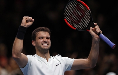 Hủy diệt Goffin, Dimitrov thẳng tiến bán kết ATP Finals 2017