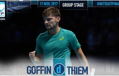 Hạ đẹp Dominic Thiem, David Goffin vào bán kết ATP Finals