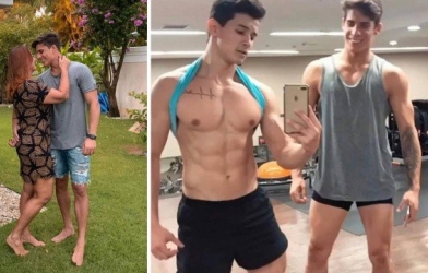 'Tình trẻ' của mẹ Neymar bị người cũ tố cáo giới tính thật